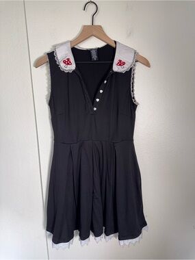 caroline constas dina mini dress Caroline Constas Dina Mini Dress Polka Dot Short Sleeve Button Front Sand  Large